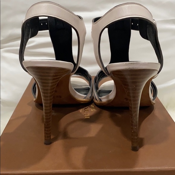 Izzy Mat calf open toe heels- COACH - Picture 3 of 6